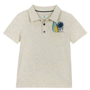 Andy & Evan Grey Astronaut Polo Shirt